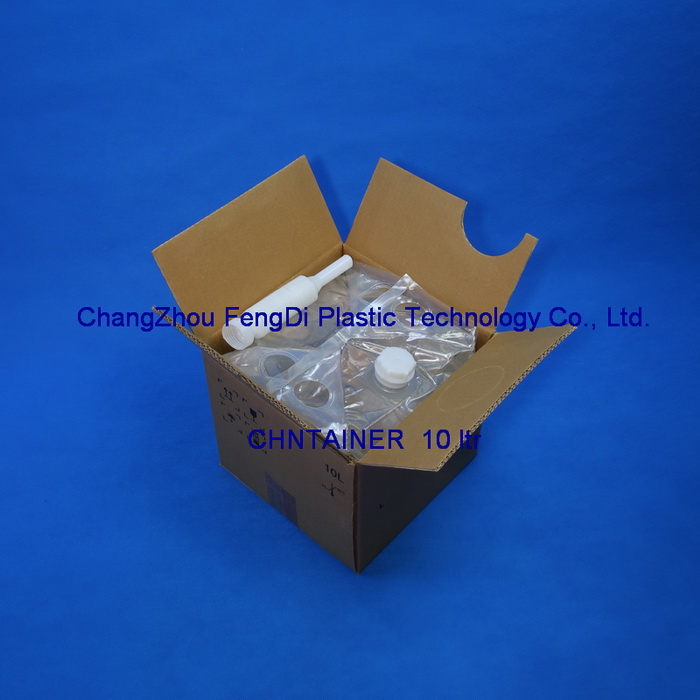 AdBlue-Lösung Verpackung ChnTainer Cubebag 10 Liter