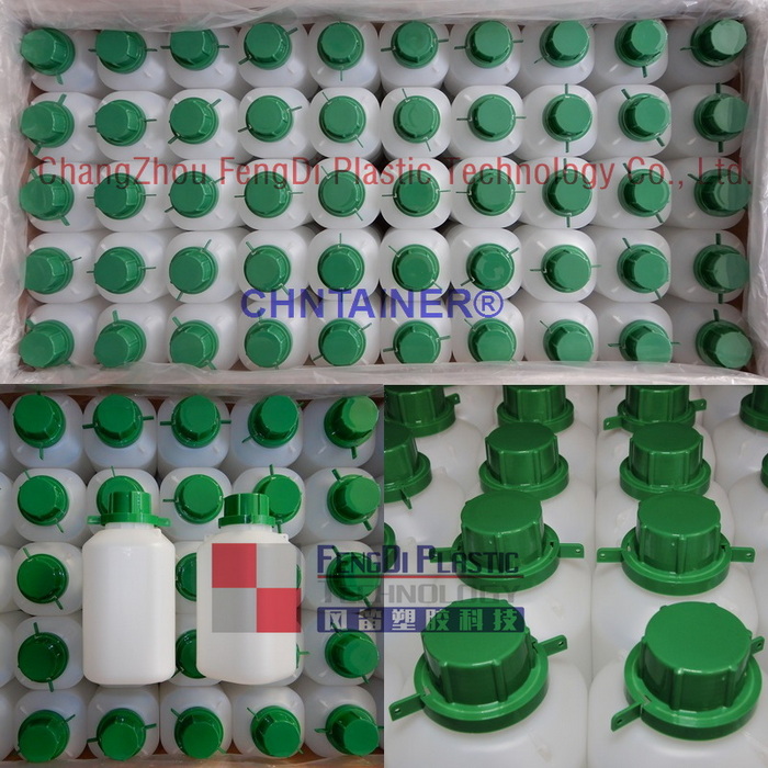 Bunker Heizöl Probeflasche mit grünem Deckel 750ml