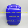 Stapelbarer Kunststoff-Kanister 20 Liter mit 2 Ausgießern