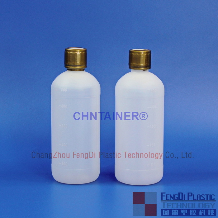 500 ml Alkohollösung runde Flasche mit Induktionsdichtungskappe