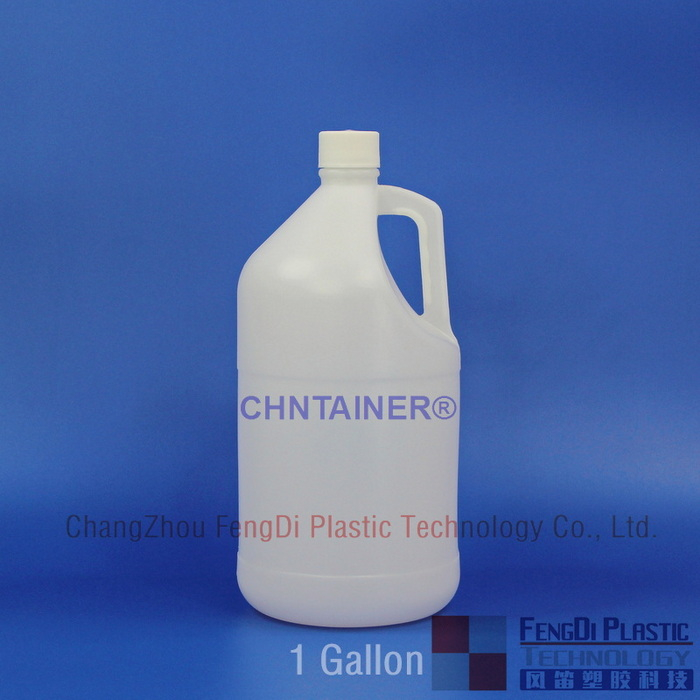  4 -Liter runder Plastikkrug mit geformtem Seitengriff