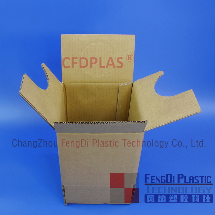 5 Liter Cubitainer-Umkarton aus Wellpappe